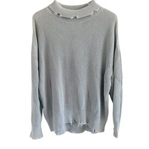 Young Fabulous & Broke Light Gray Knit Sweater
